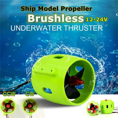 Brushless Underwater Motor Propeller (12V or 24V, 200 W)