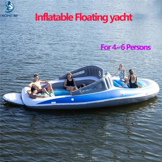 Fishing Inflatable Yacht (4~6 Persons)