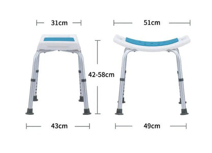 Bathroom Shower Bath Chair Adjustable