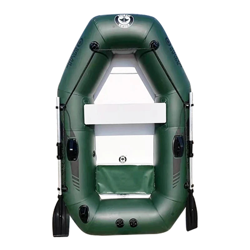 Inflatable Rowing Boat (0.7 mm PVC Material) with Air Pump