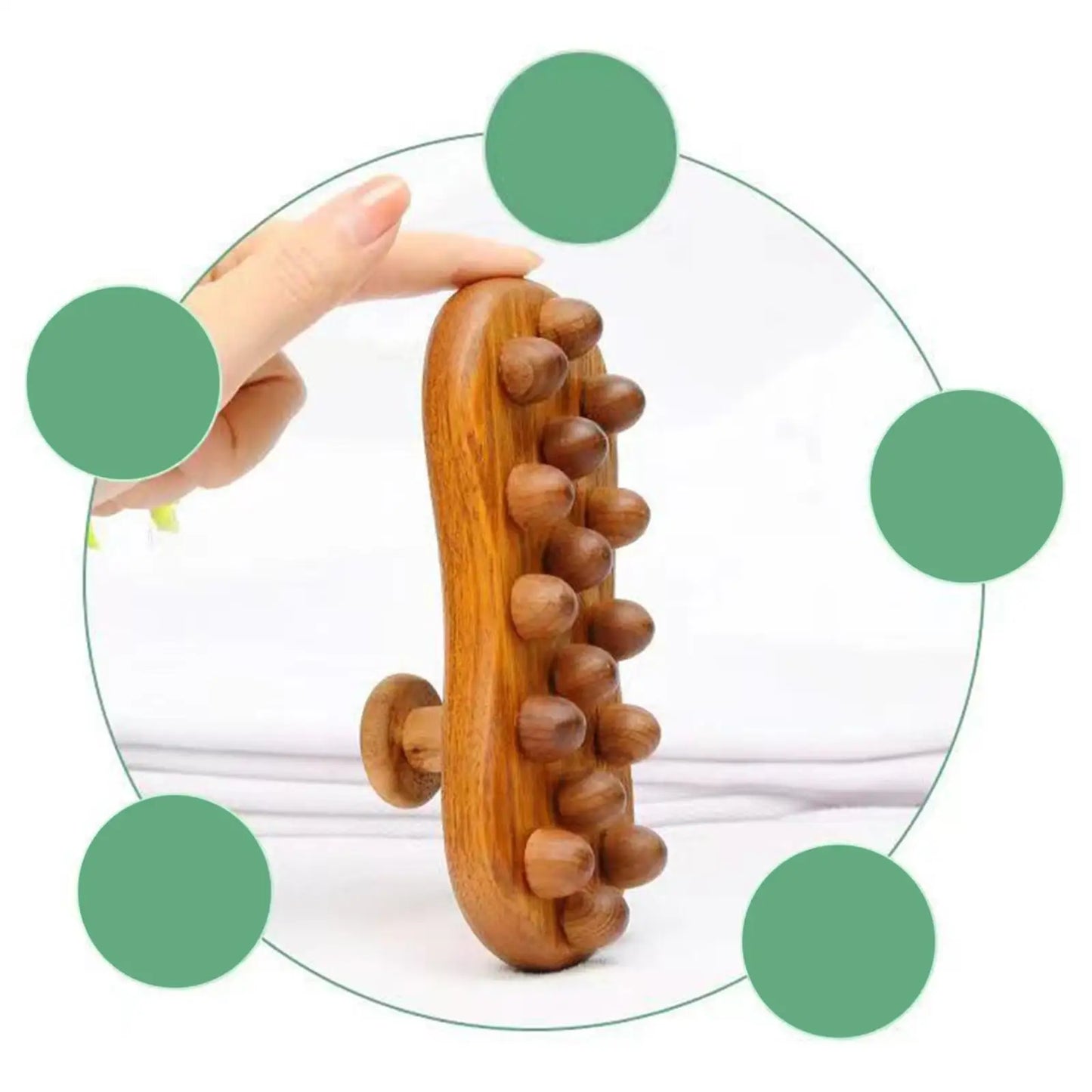 Massage Therapy Wooden Massage Brush Therapy Tool for Geisha