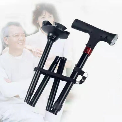 Health care products Strong Telescopic Folding Elder Cane