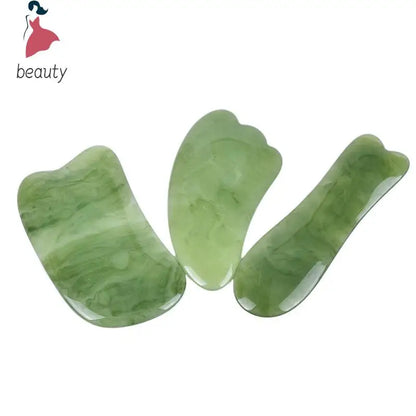 Natural Jade Stone Geisha Massage Tool