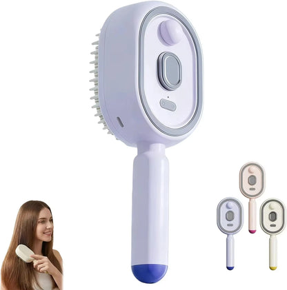 3-in-1 Electric Spray Scalp Massage Comb with Essential Oil Mist