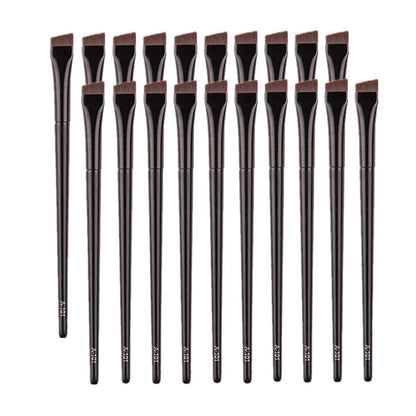 Wellness Professional Super Thin Brow Contour Eyebrow Eyeliner Brush  (5/10/20/50 Pieces)