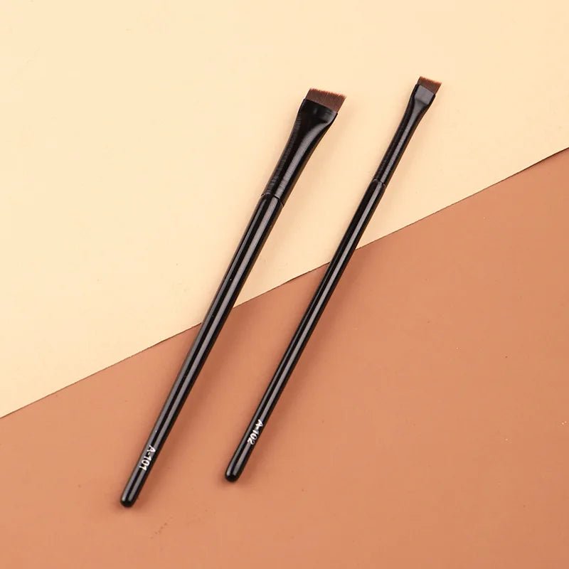 Wellness Professional Super Thin Brow Contour Eyebrow Eyeliner Brush  (5/10/20/50 Pieces)