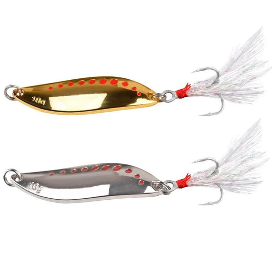 Fishing Metal Spinners Spoon Lures (2.5 to 30 g)