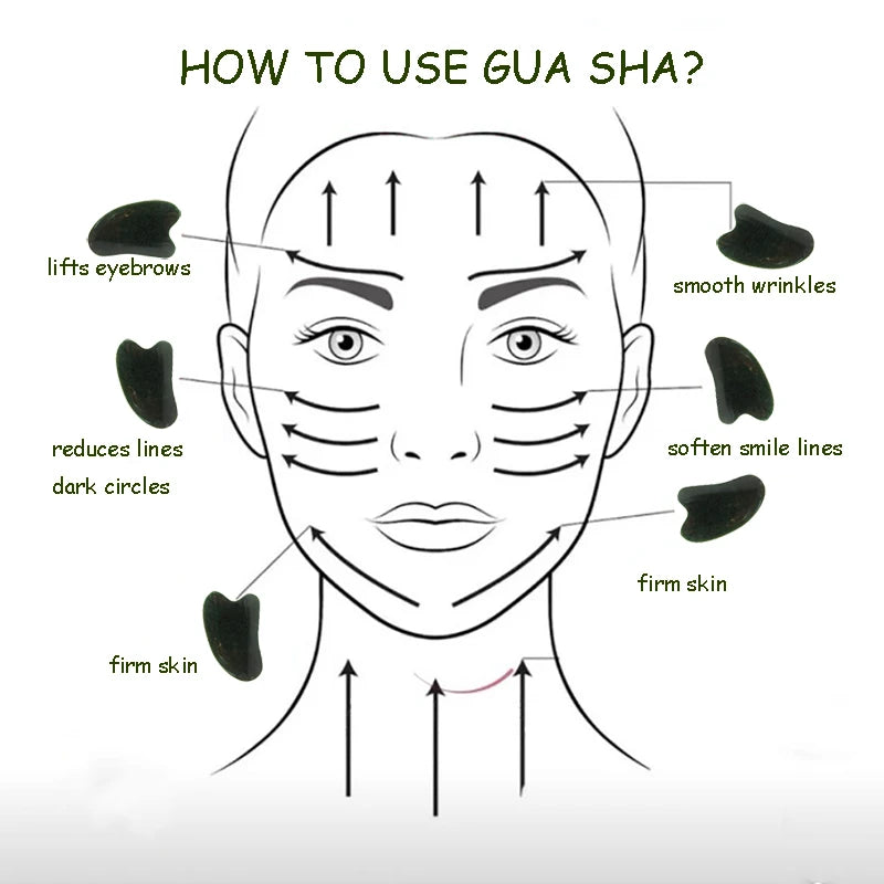 Geisha Natural Stone Massage Therapy Tool