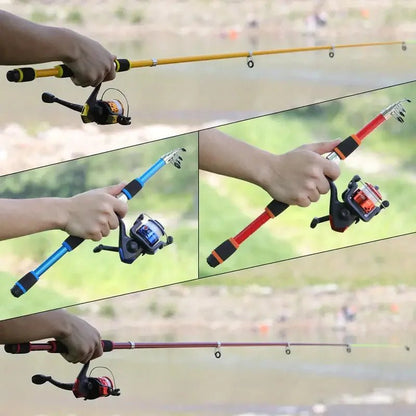 Telescopic Fishing Rod Full Kits