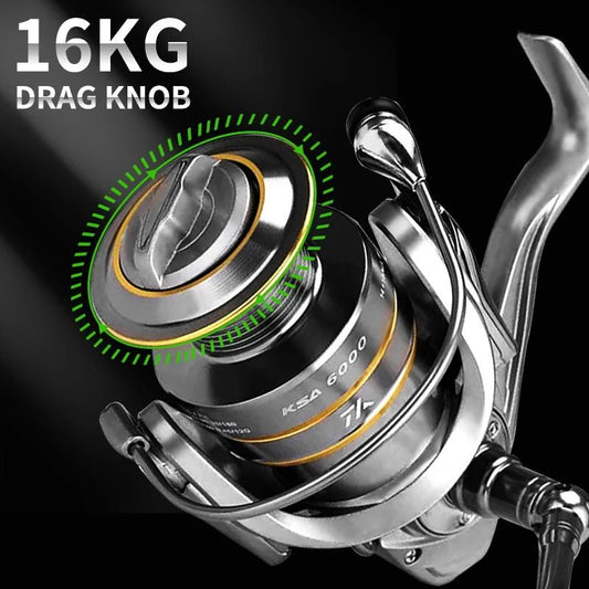 Saltwater Spinning Reels, Double Spool