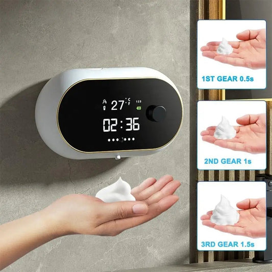 Wellness Touch-Free Foaming Liquid Soap Dispenser for all’s Clean Hands