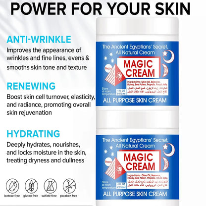 Anti-Ageing Facial Cream (Egyptian Magic 2 pieces)
