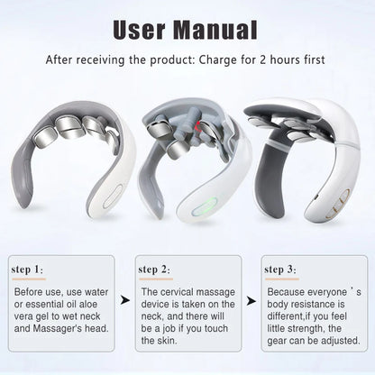Smart Neck Compress Heath Vibration Massager