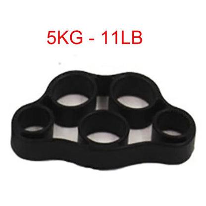 Fitness Silicone Hand Fingers Expander Black Colour