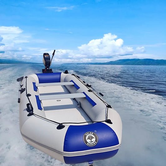 Solar marine PVC inflatable fishing boat