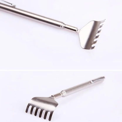 Telescopic Stainless Steel Back Scratcher Massager