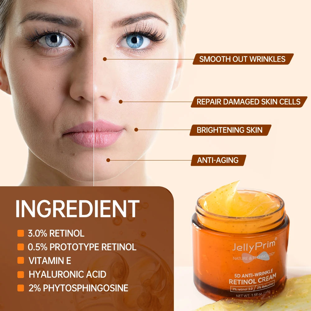 Anti Wrinkle Retinol Lifting Face Cream