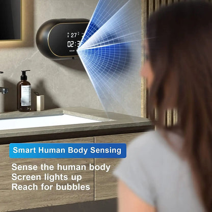 Wellness Touch-Free Foaming Liquid Soap Dispenser for all’s Clean Hands