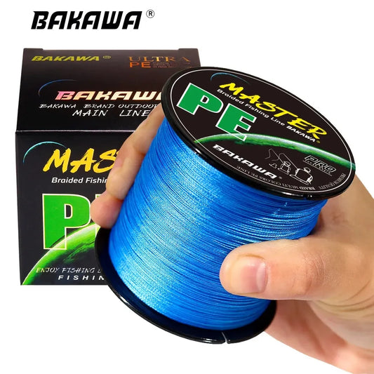 Japan Braided Fishing Line 4 Strands (100/300/500/1000 m, 30/40/50/65/85 Pounds)