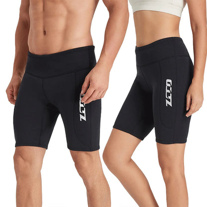 Unisex Neoprene Surf Pants, Wetsuit Diving Shorts