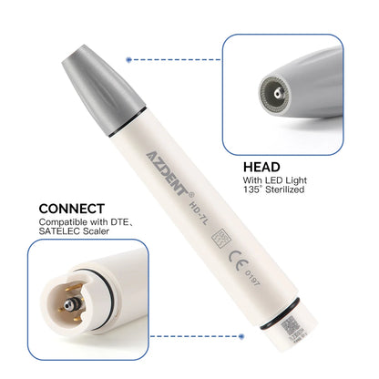 Light Ultrasonic Scaler AZDENT LED