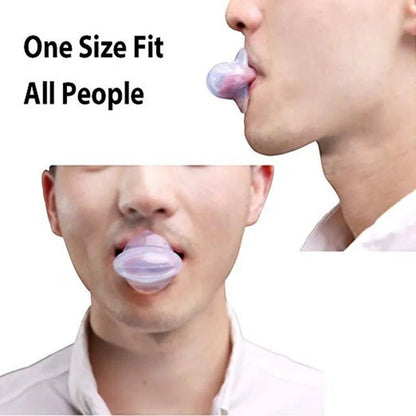 Personal Health Care Anti Snoring Medical Tongue Silicone Device
