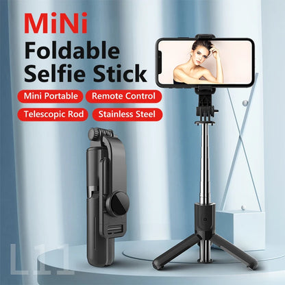 Mini Selfie Stick Foldable Tripod