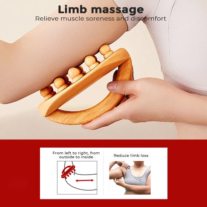 Geisha wood Brush Therapy Massage tool