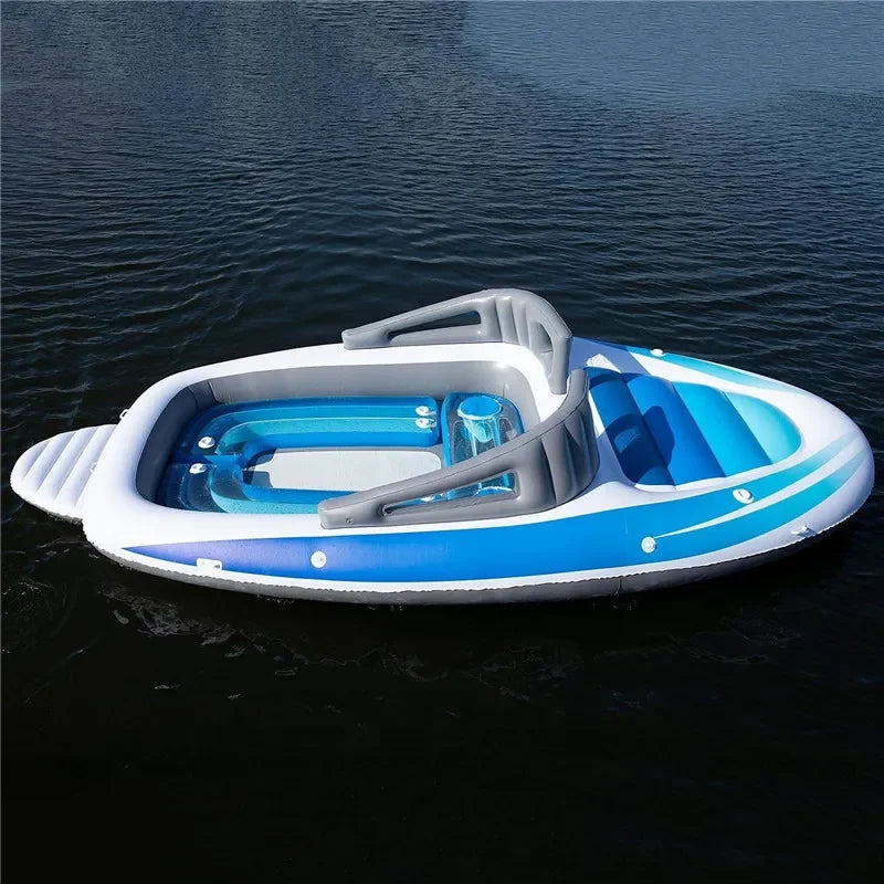 Big Inflatable Floating Yacht for 4~6 Persons