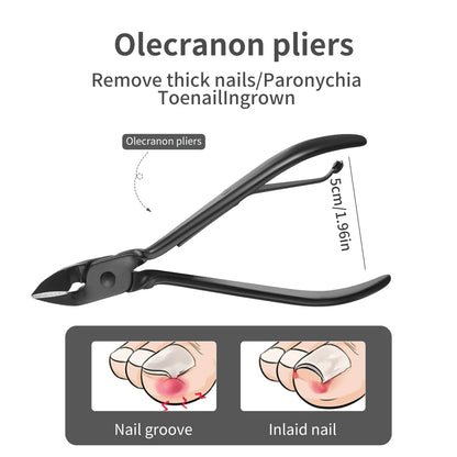 Professional Stainless Steel Manicure and Pedicure Knife Set