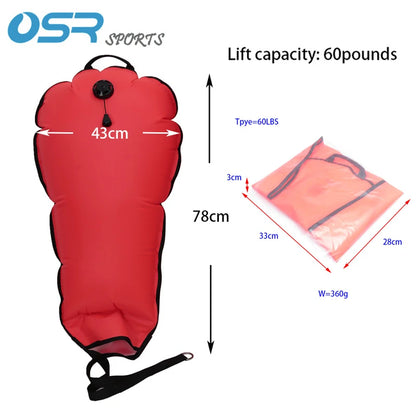 Scuba Diving Lift Bag (60 to 125 Pounds)