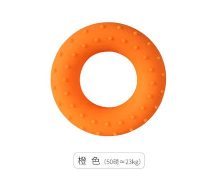 Fitness Silicone Hand Fingers Expander Orange Colour