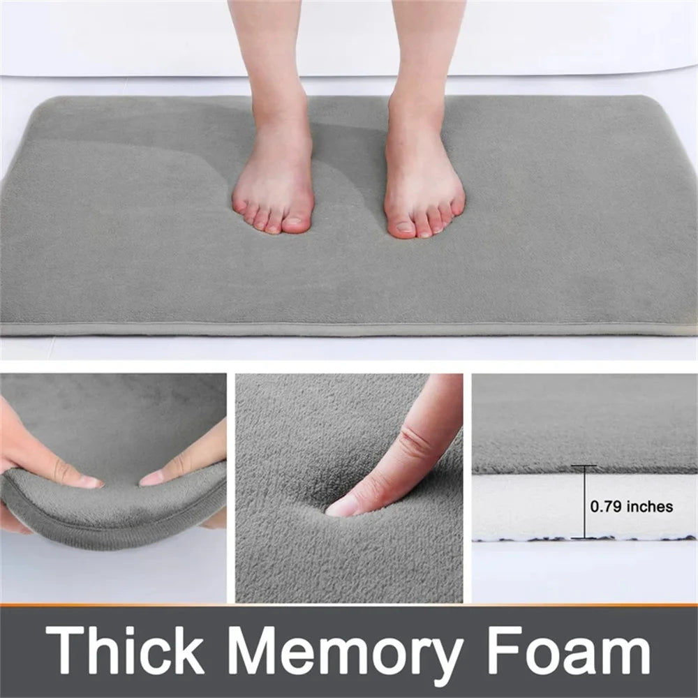 Fitness Super Absorbent Mat Memory Foam Carpet