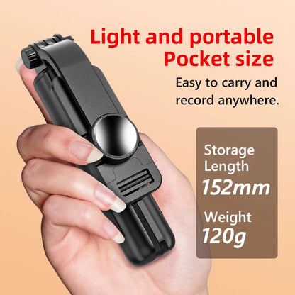 Mini Selfie Stick Foldable Tripod