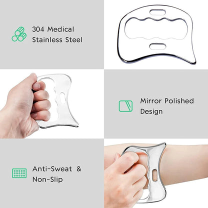 Massage Therapy Stainless-Steel Professional Tools for Gheisha