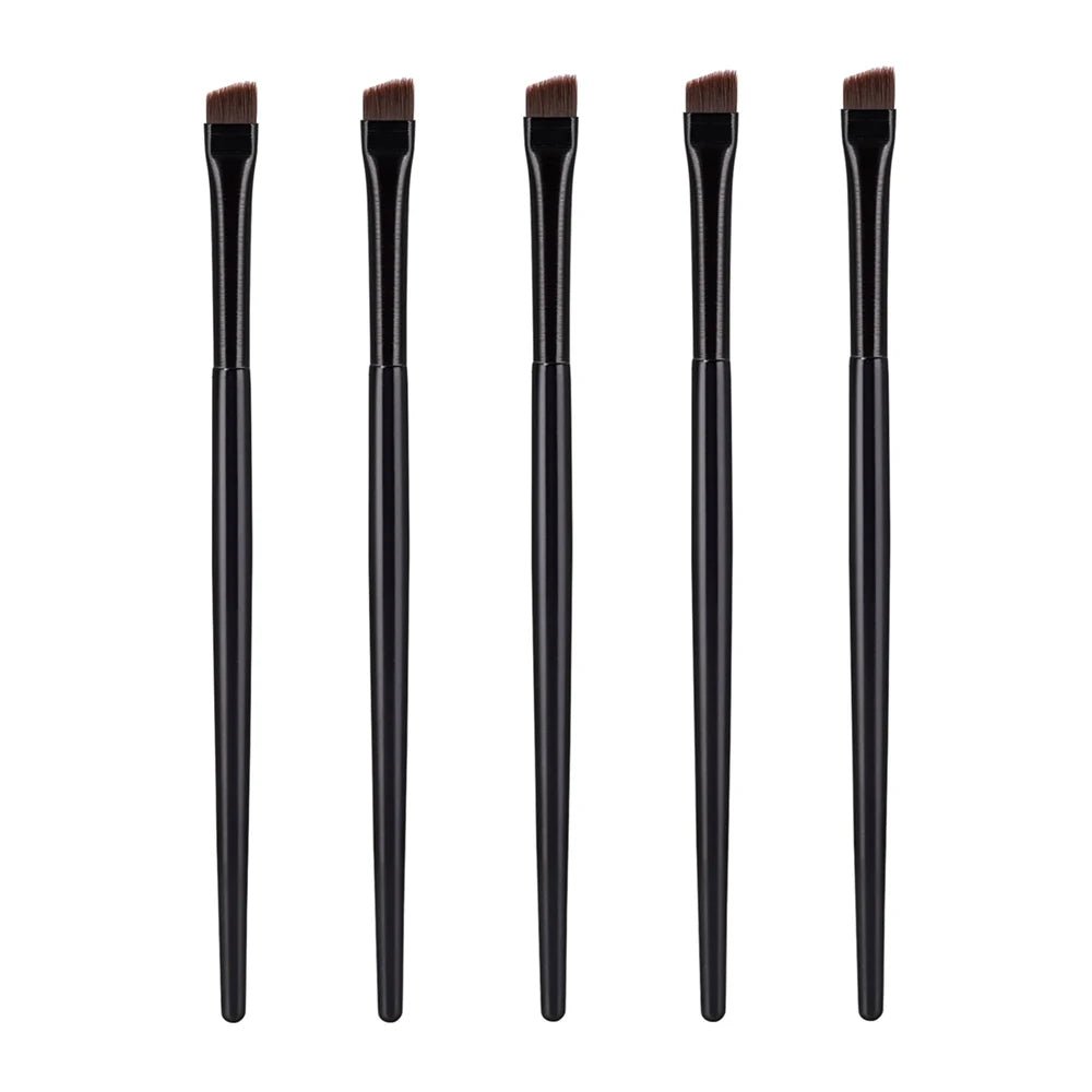 Wellness Professional Super Thin Brow Contour Eyebrow Eyeliner Brush  (5/10/20/50 Pieces)
