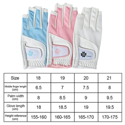 Women's Non-Slip Silicone Golf Gloves