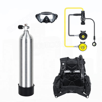 Scuba Diving Cylinder Oxygen Tank Set  (6 Liters)