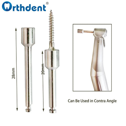 Dentistry Supplies Equipment's Orthodontic Screw Adaptor Hexagonal