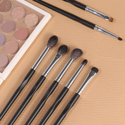 Natural Eye Makeup Brushes Set