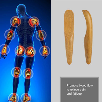 Massage Therapy Wooden Geisha Massager Scraper 
