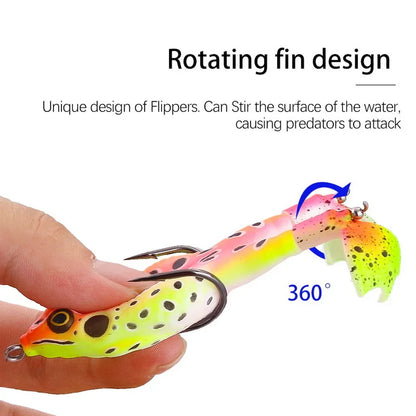 Frog Lure Double Propeller Legs