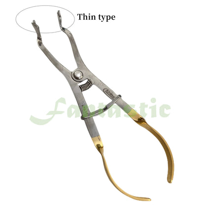 Dental Ring Wedges Clamp Pliers TC Head Instrument Implant Tool