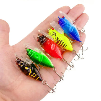 Fishing Crank bait Flight Insect Lure (4 cm)
