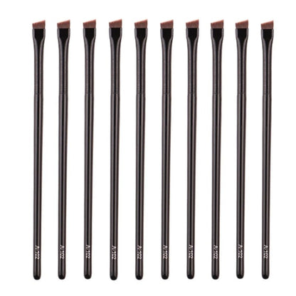 Wellness Professional Super Thin Brow Contour Eyebrow Eyeliner Brush  (5/10/20/50 Pieces)