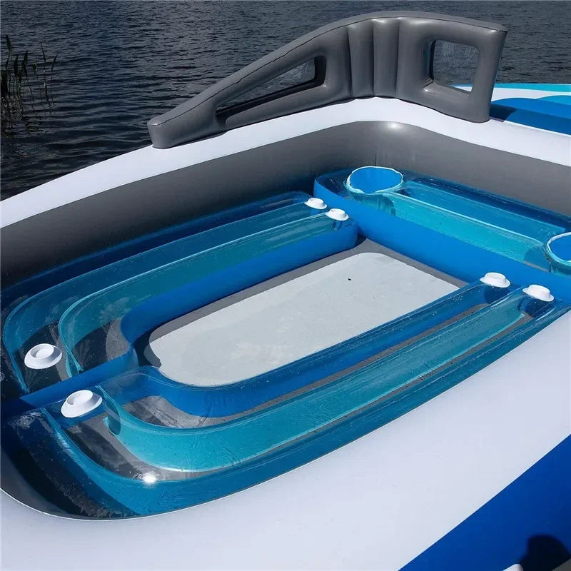 Big Inflatable Floating Yacht for 4~6 Persons