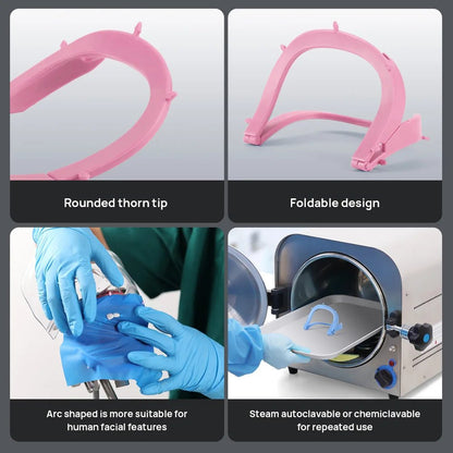 Dentistry Supplies & Equipment Dental Foldable Frame Plastic Bracket 134℃ (1 Piece)