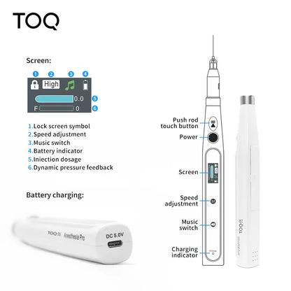 Oral Anaesthesia Injector Rechargeable