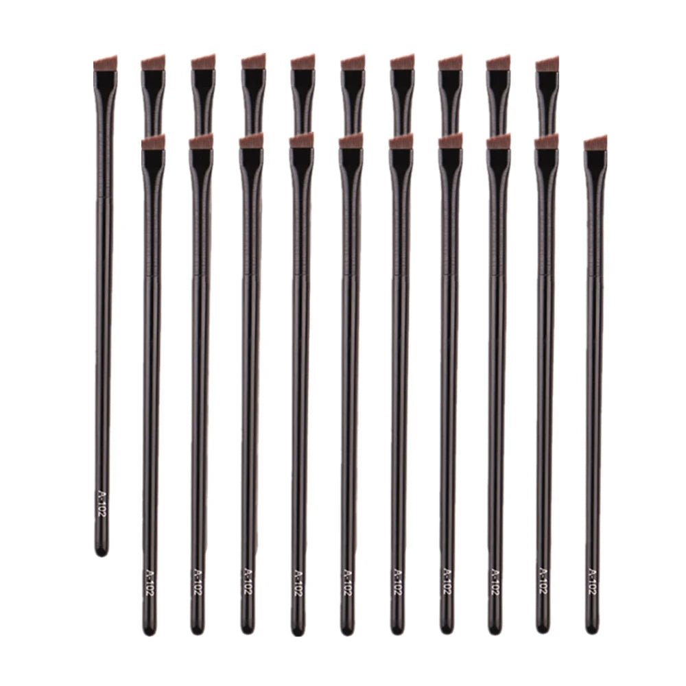 Wellness Professional Super Thin Brow Contour Eyebrow Eyeliner Brush  (5/10/20/50 Pieces)