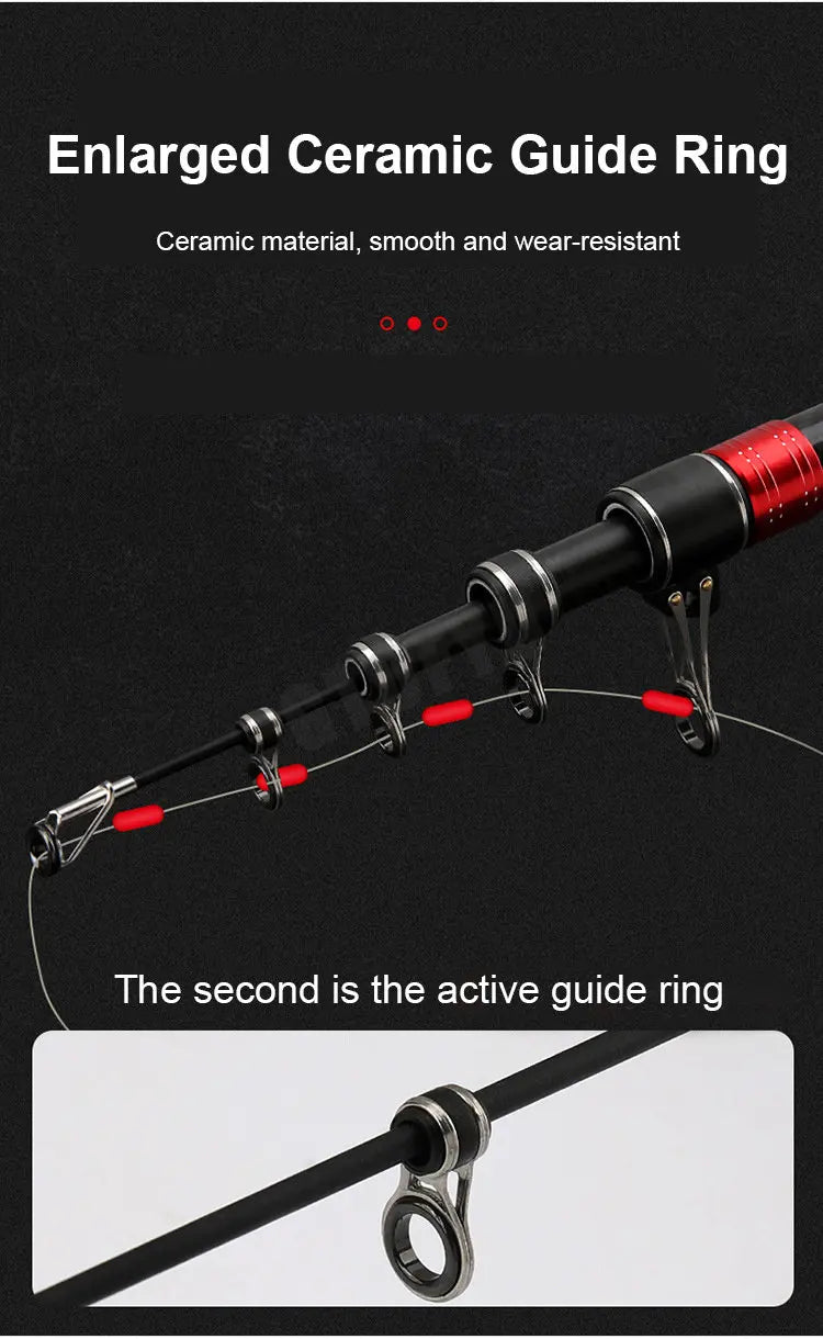 Telescopic Fishing Rod (2.7 to 4.5 m)